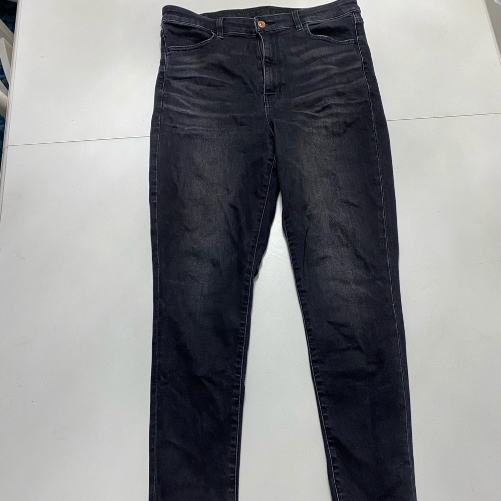 American eagle highest rise jeggings crop
